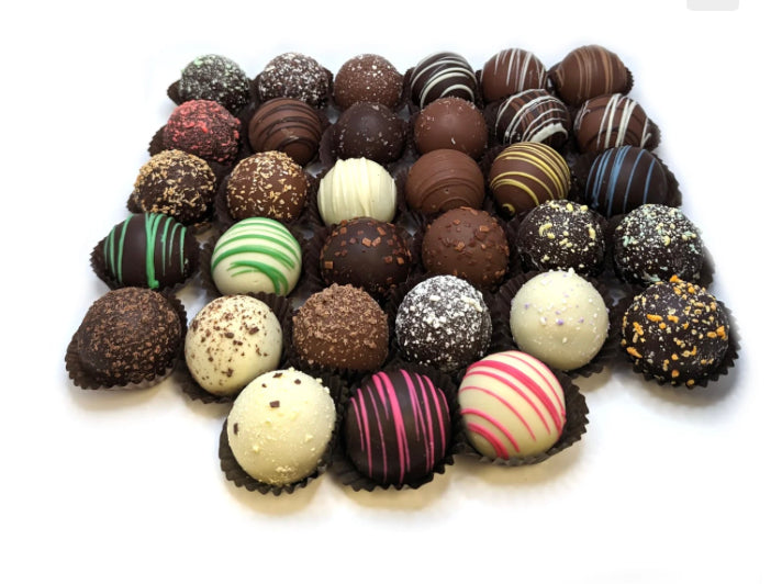 Jumbo Chocolate Truffles Assorted Box Sizes